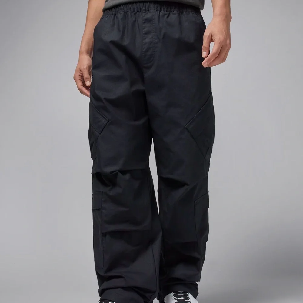JORDAN FLIGHT MEN'S UTILITY PANTS-BLACK - XL